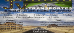 J.V.TRANSPORTES aluguel de van, micro e ônibus com motorista