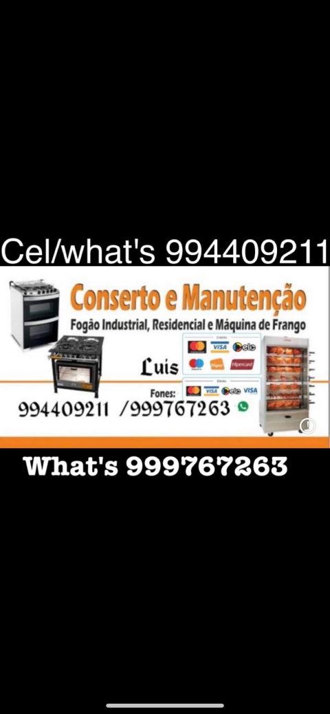 Conserto de fogão att em toda Manaus Conserto de chapa manutenção LEIA